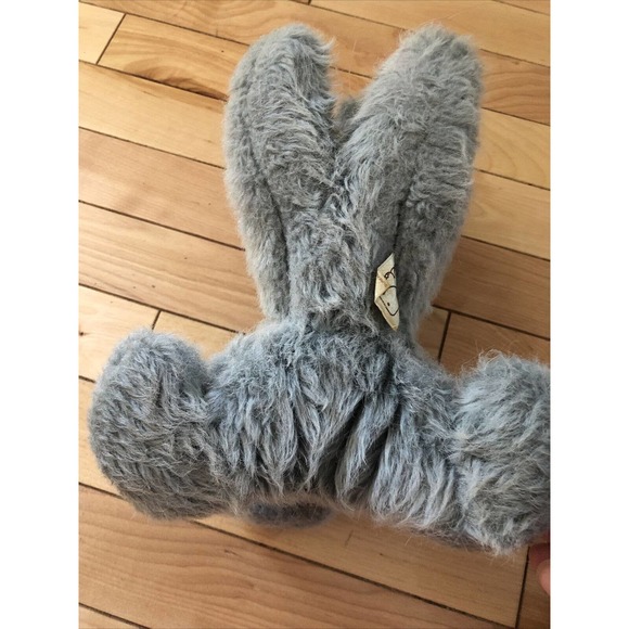 Vintage REAL SOFT TOYS Cat Plush Stuffed Toy Watford Gray Grey Lifelike England - Picture 3 of 11